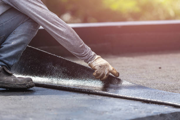 Professional Vapor Barrier Installation technician working in Whitehall, WI